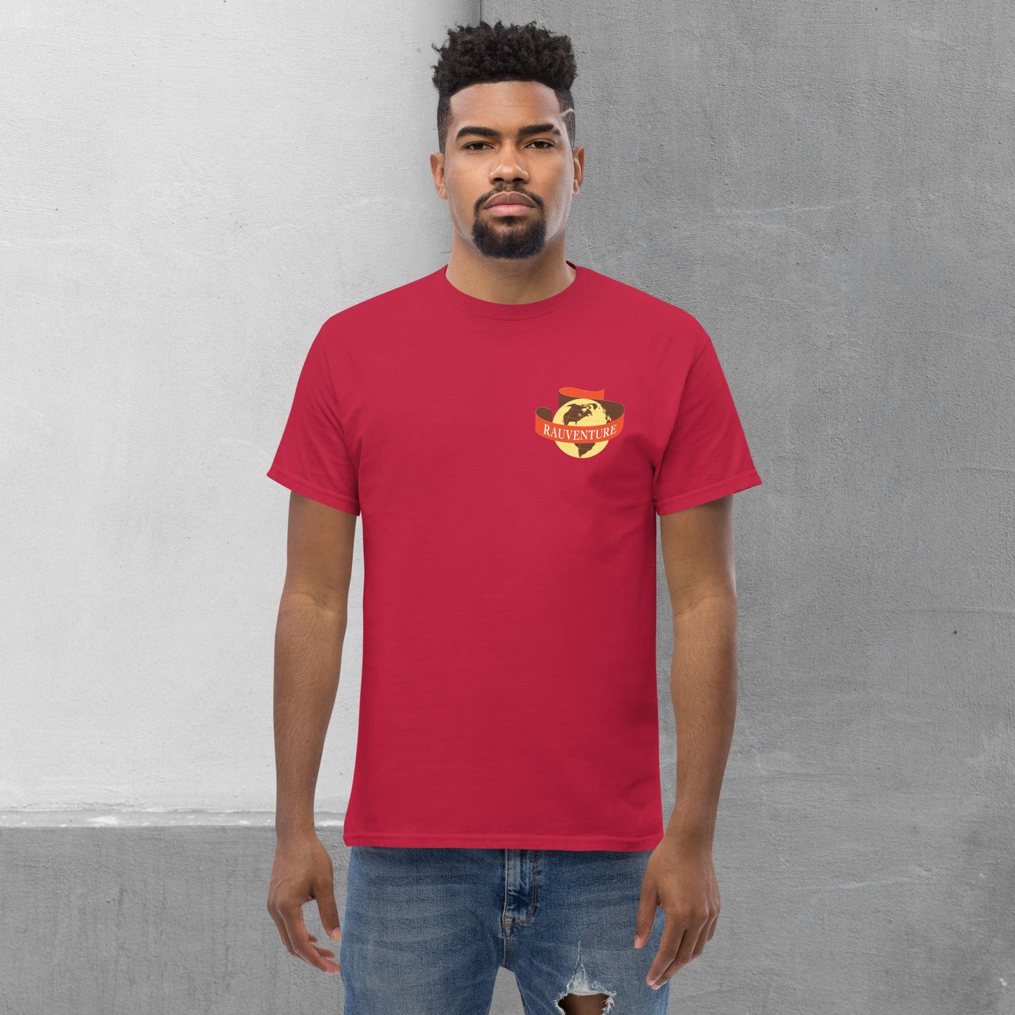 RauVenture brand logo t-shirt - Men's classic tee