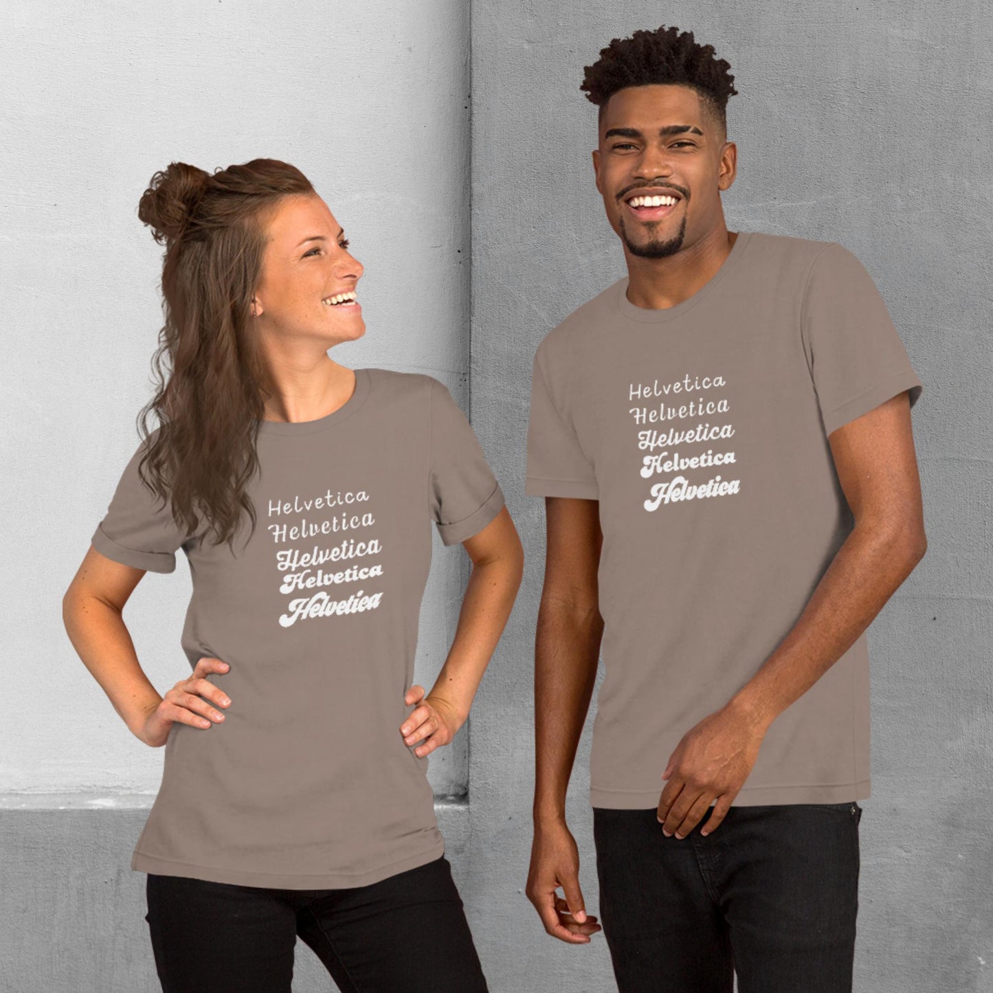 Definitely Not Helvetica T-shirt - Unisex staple tee