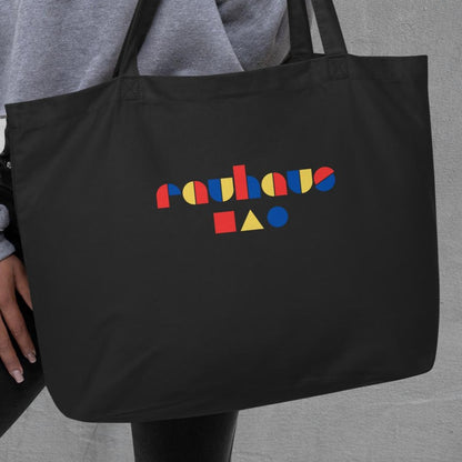 Rauhaus (Bauhaus style) Tote Bag - Large Organic Cotton