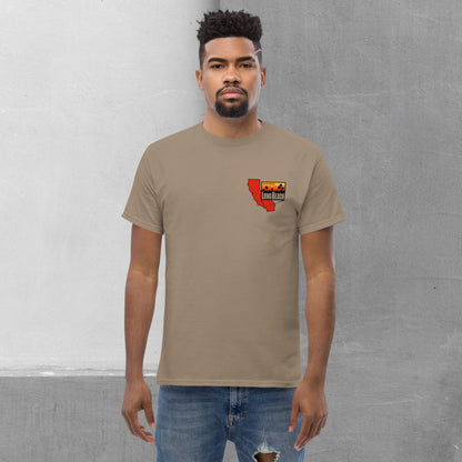Long Beach Patch/Map (front/back) T-shirt - Men's classic tee
