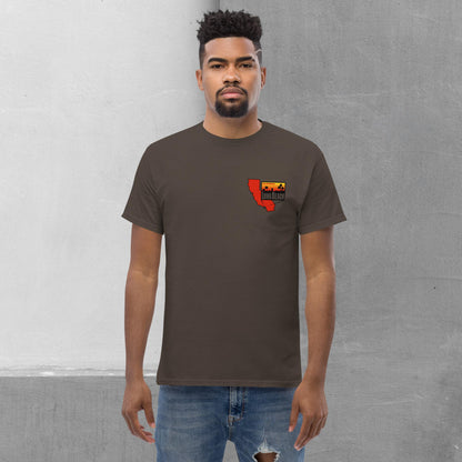 Long Beach Patch/Map (front/back) T-shirt - Men's classic tee