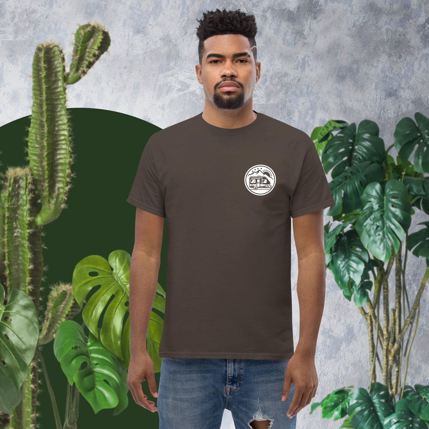 Camper in the Mountains T-shirt - Men's classic tee