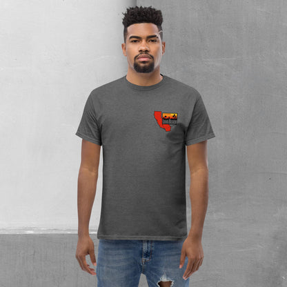 Long Beach Patch/Map (front/back) T-shirt - Men's classic tee