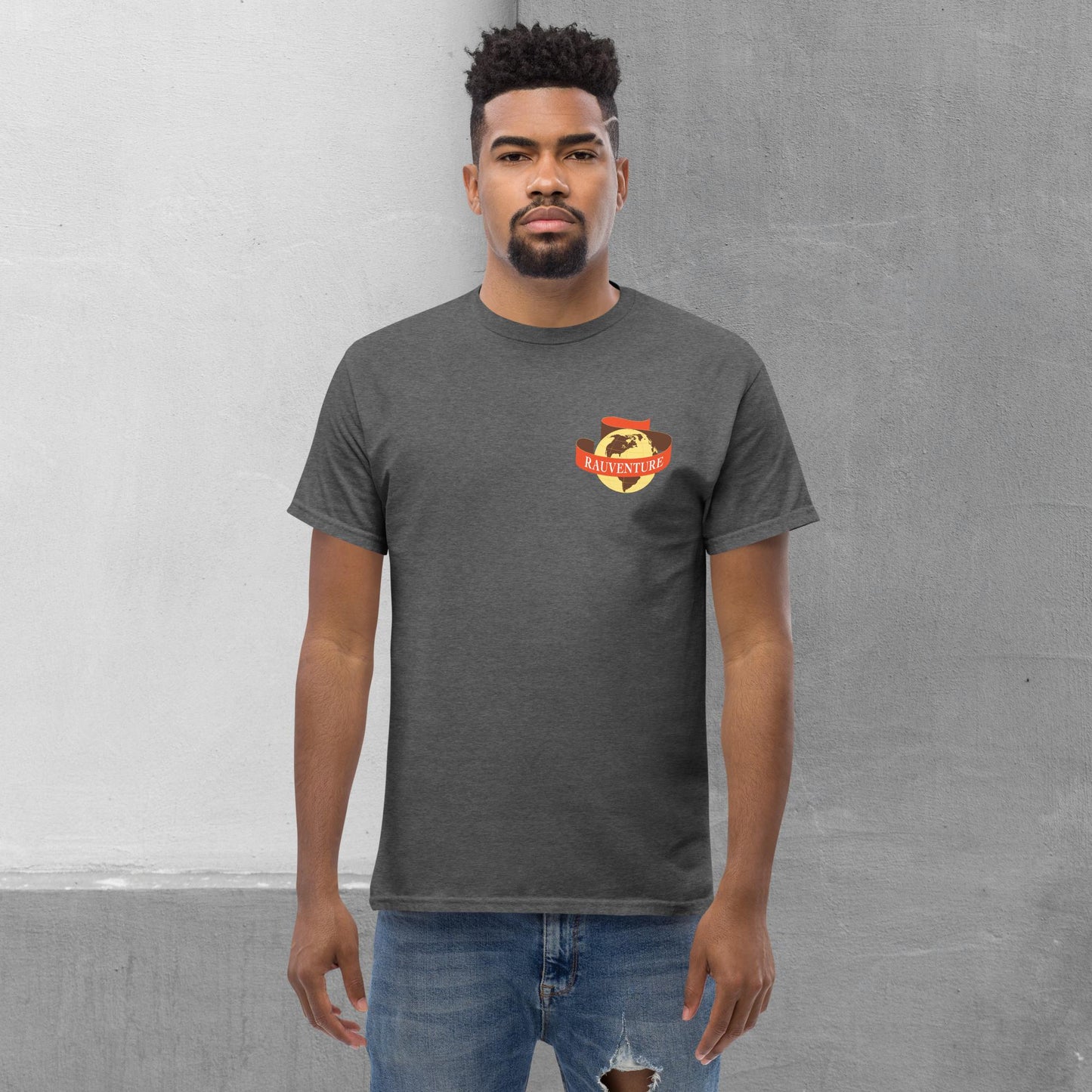 RauVenture brand logo t-shirt - Men's classic tee