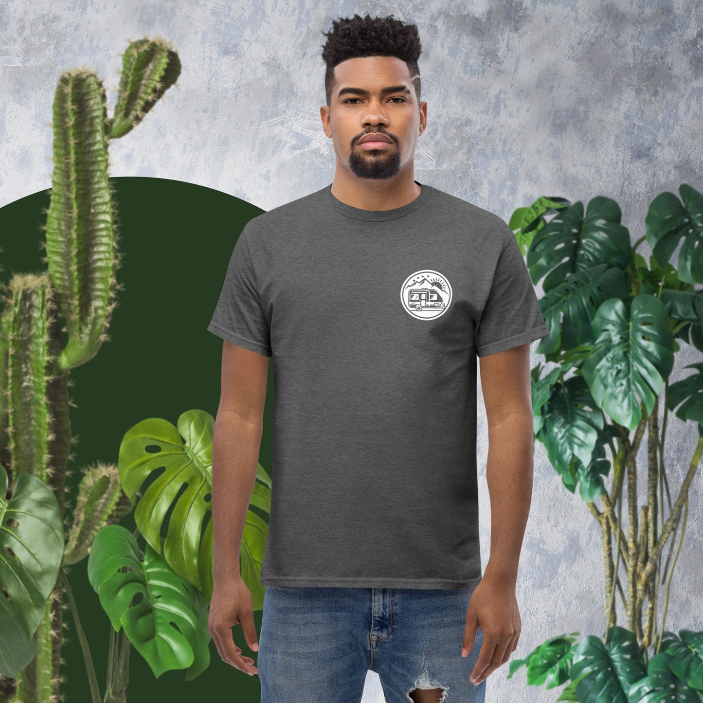 Camper in the Mountains T-shirt - Men's classic tee