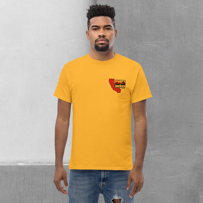 Long Beach Patch/Map (front/back) T-shirt - Men's classic tee