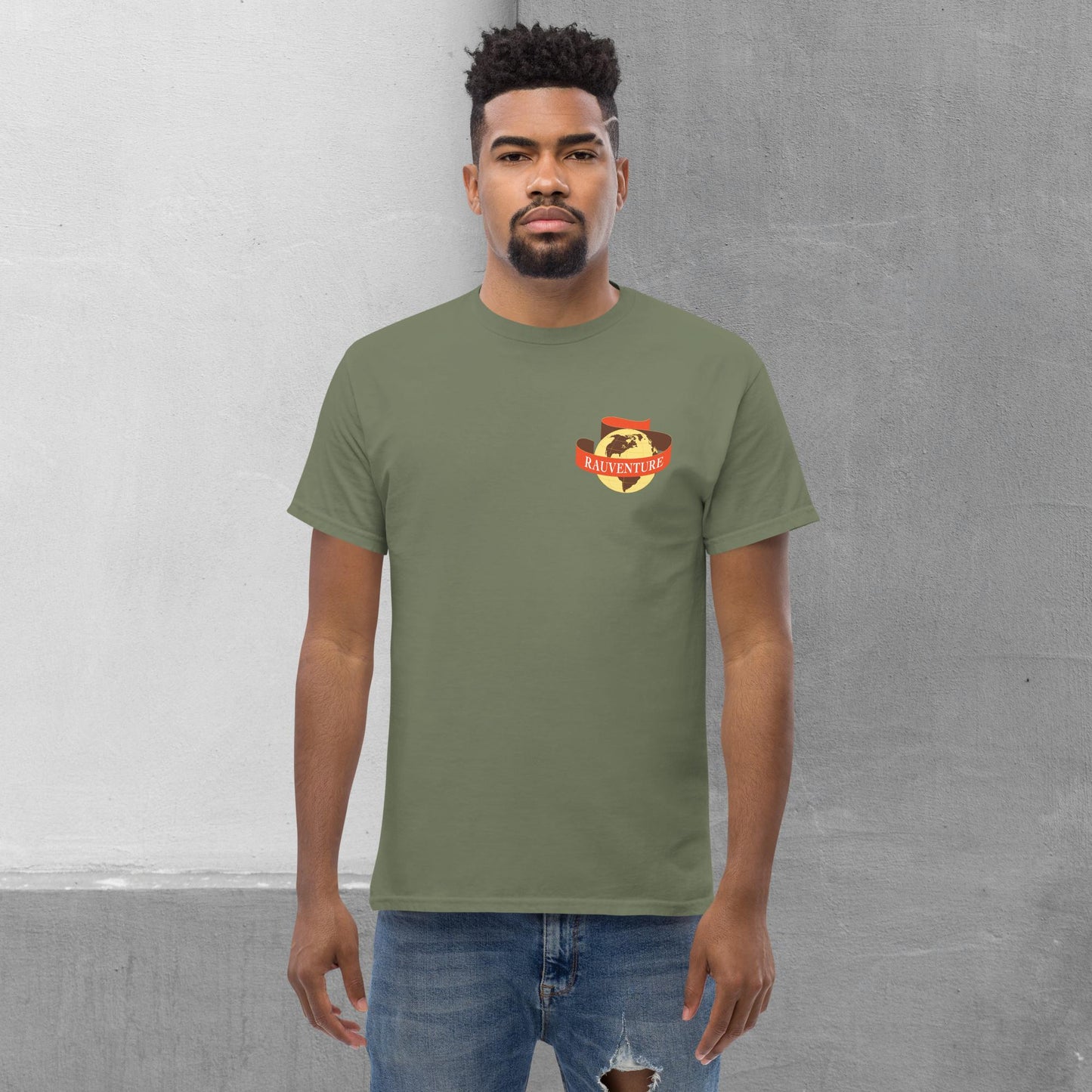 RauVenture brand logo t-shirt - Men's classic tee