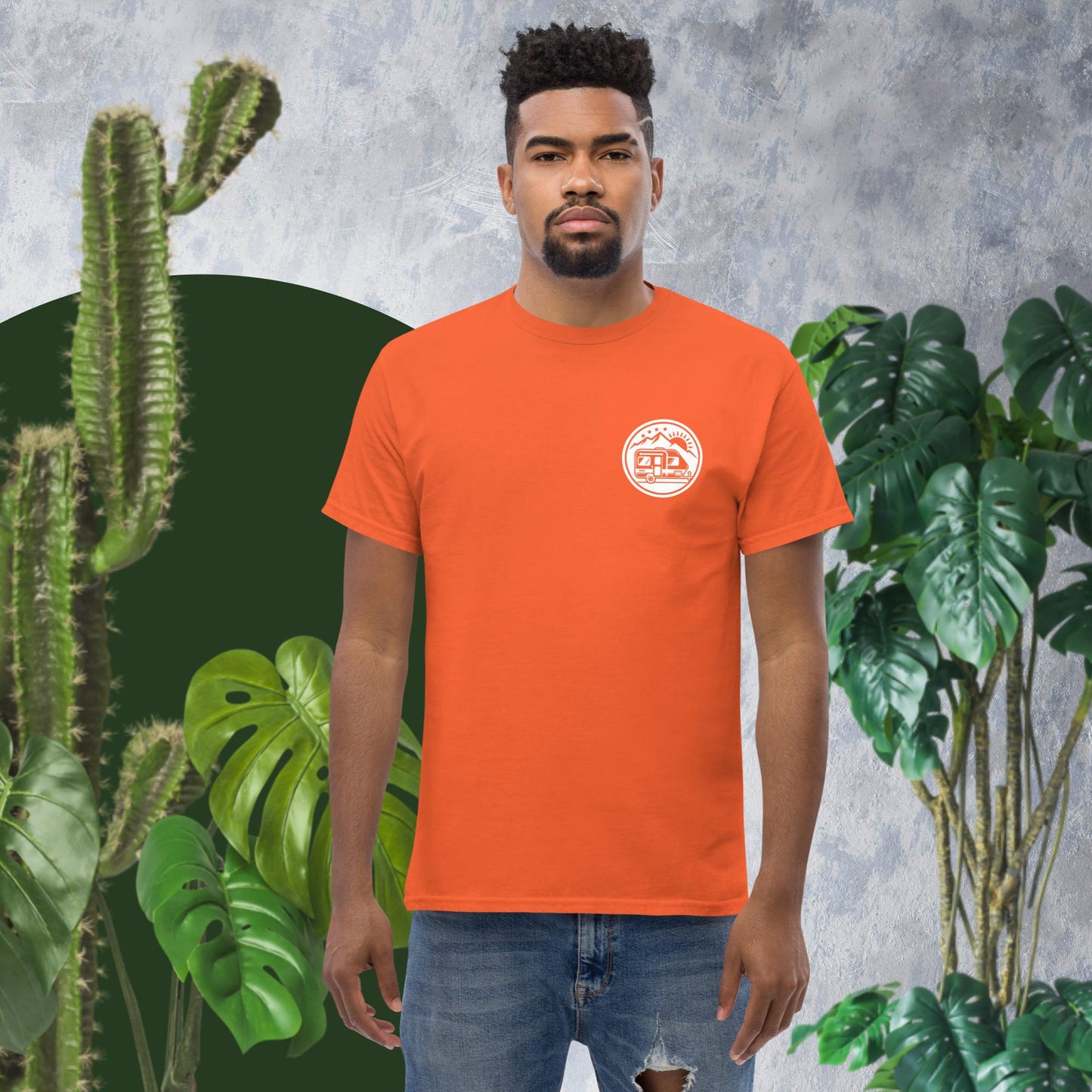 Camper in the Mountains T-shirt - Men's classic tee