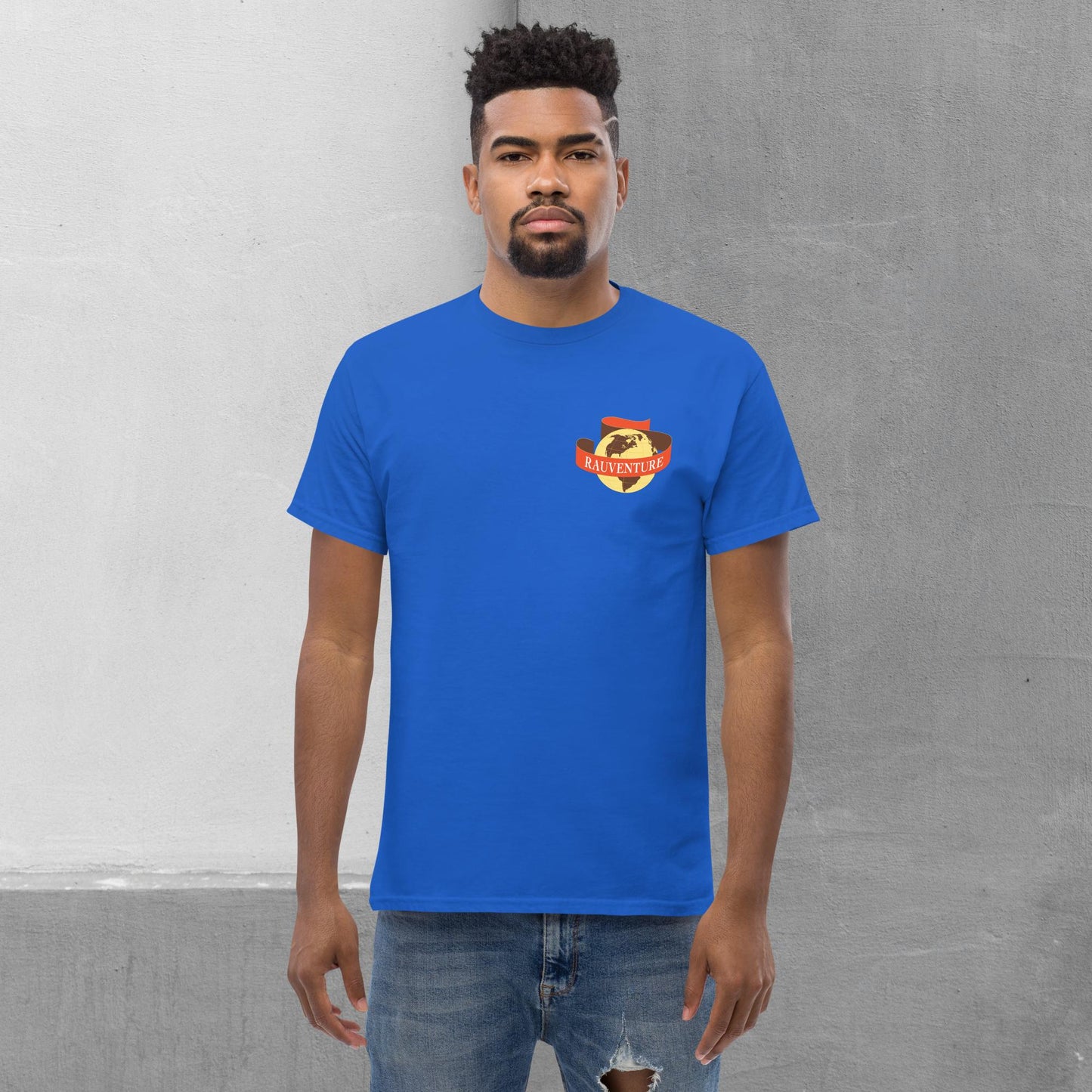 RauVenture brand logo t-shirt - Men's classic tee