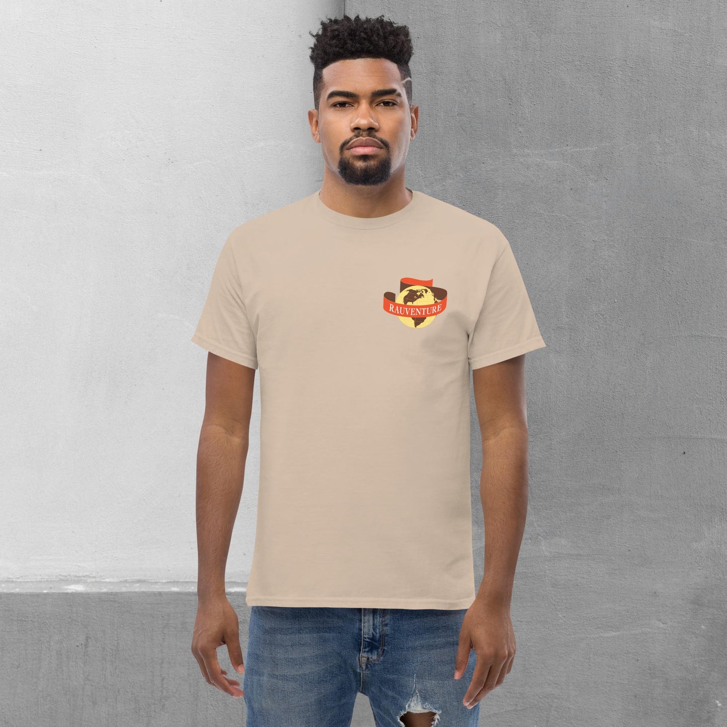 RauVenture brand logo t-shirt - Men's classic tee