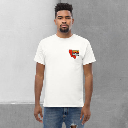 Long Beach Patch/Map (front/back) T-shirt - Men's classic tee