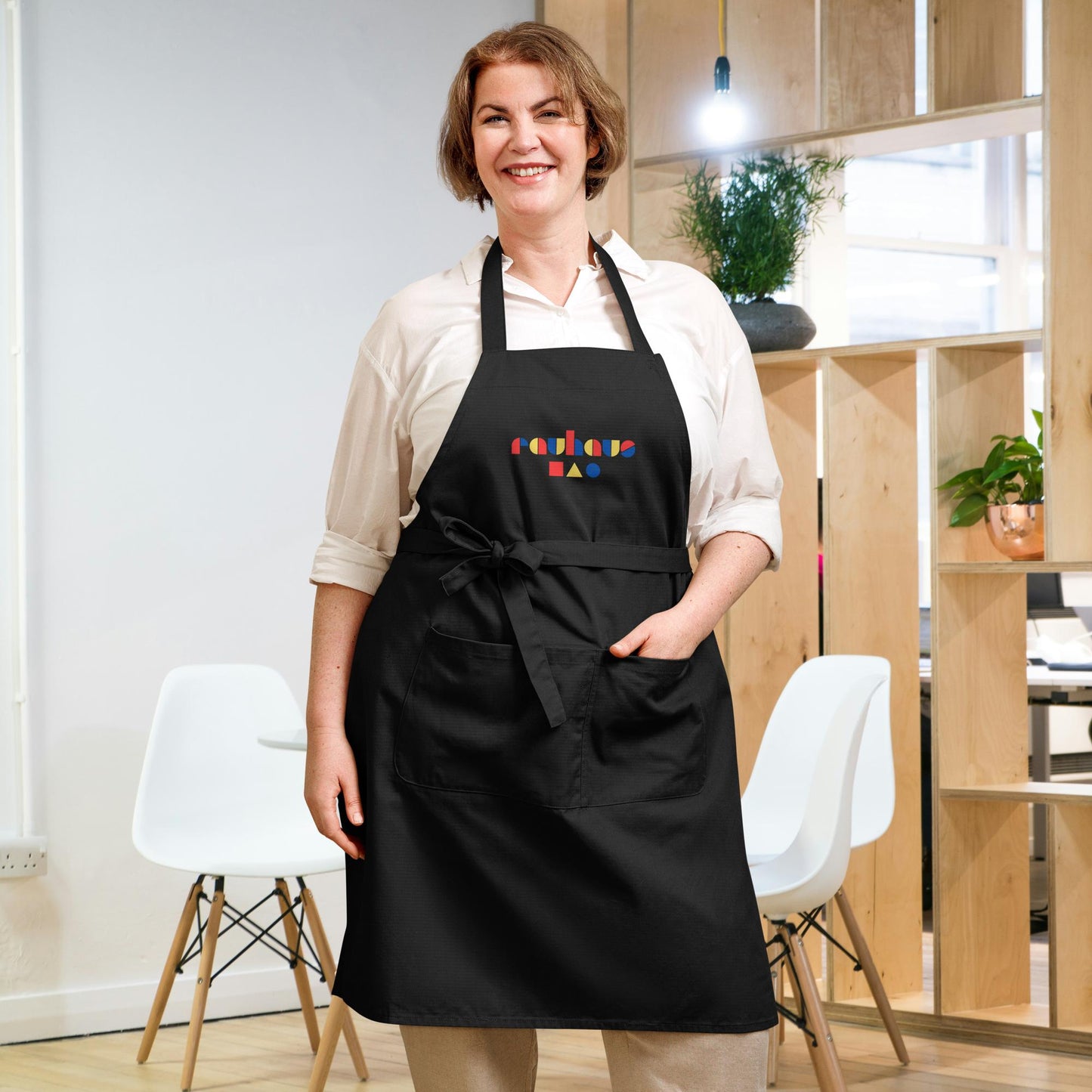Rauhaus (Bauhaus style) Apron - Organic Cotton