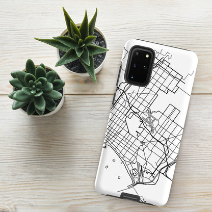 Long Beach Map - Samsung compatible Tough Case
