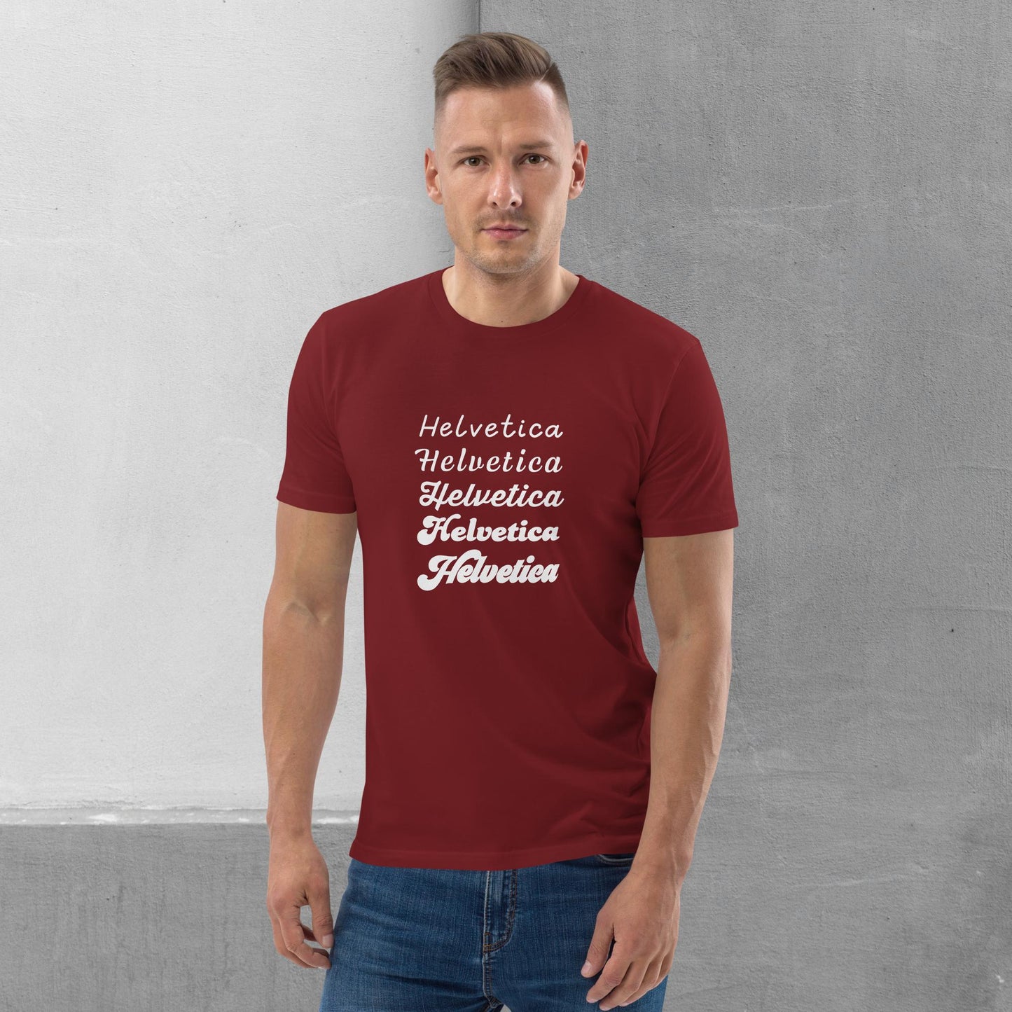 Definitely Not Helvetica T-shirt - Organic cotton unisex tee
