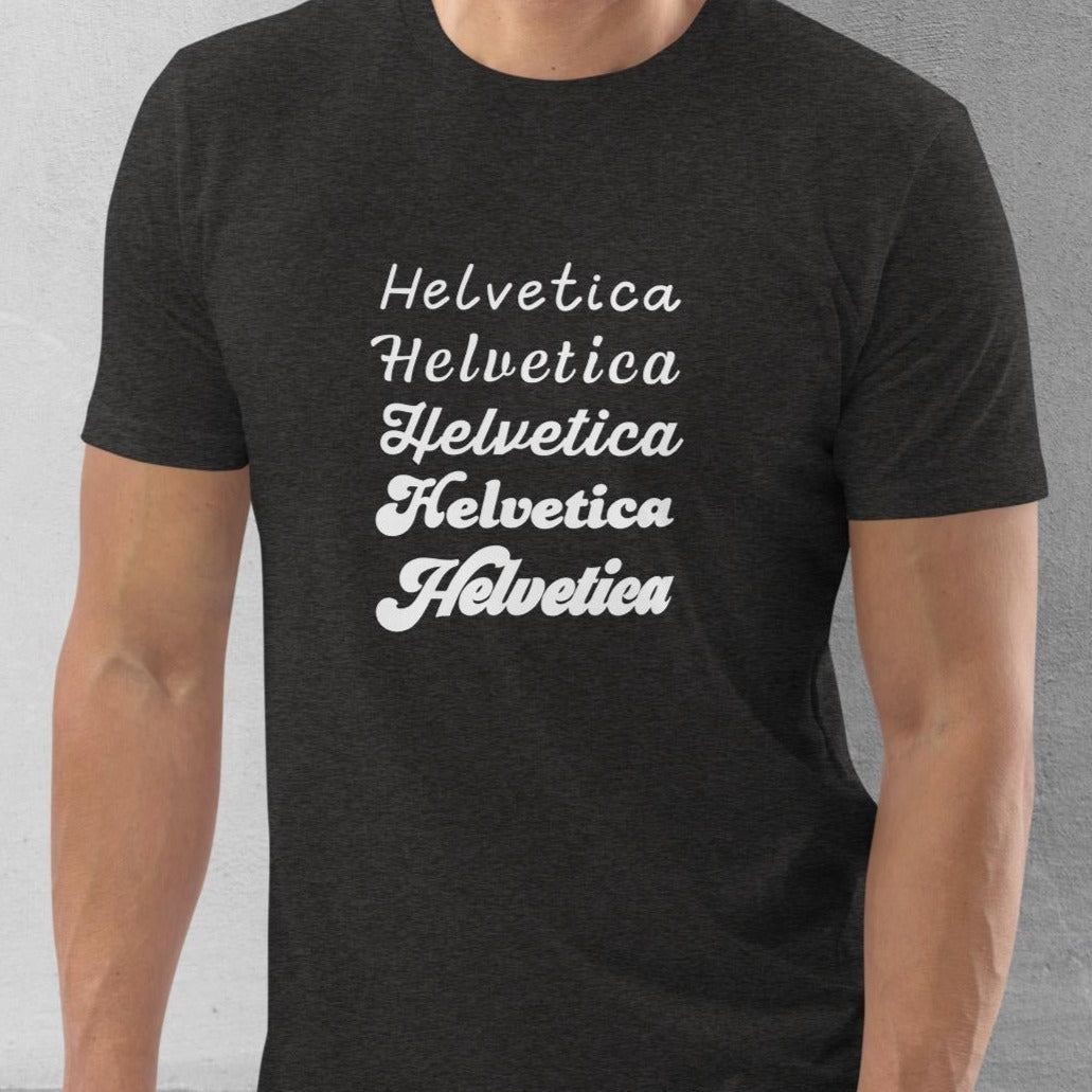 Definitely Not Helvetica T-shirt - Organic cotton unisex tee