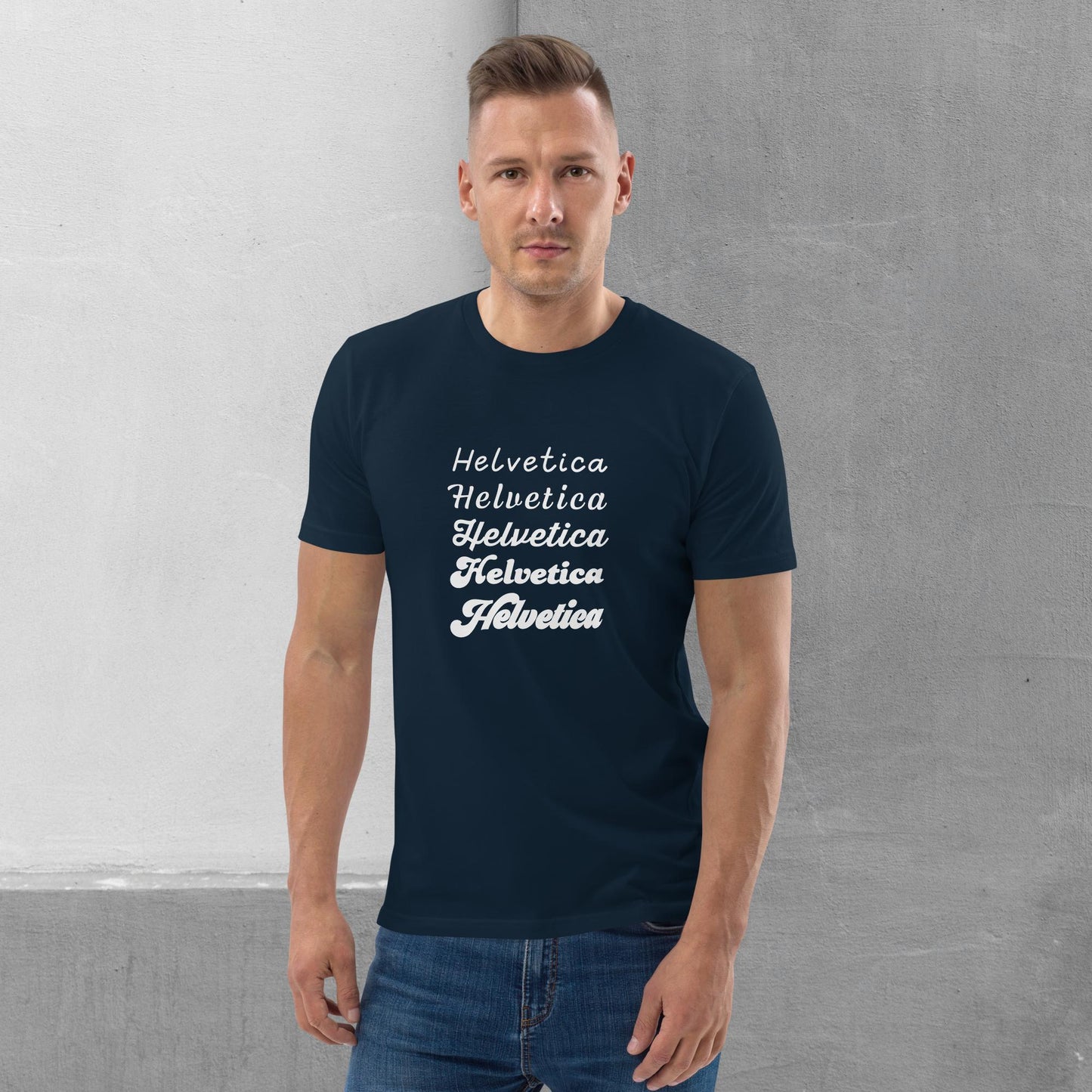 Definitely Not Helvetica T-shirt - Organic cotton unisex tee