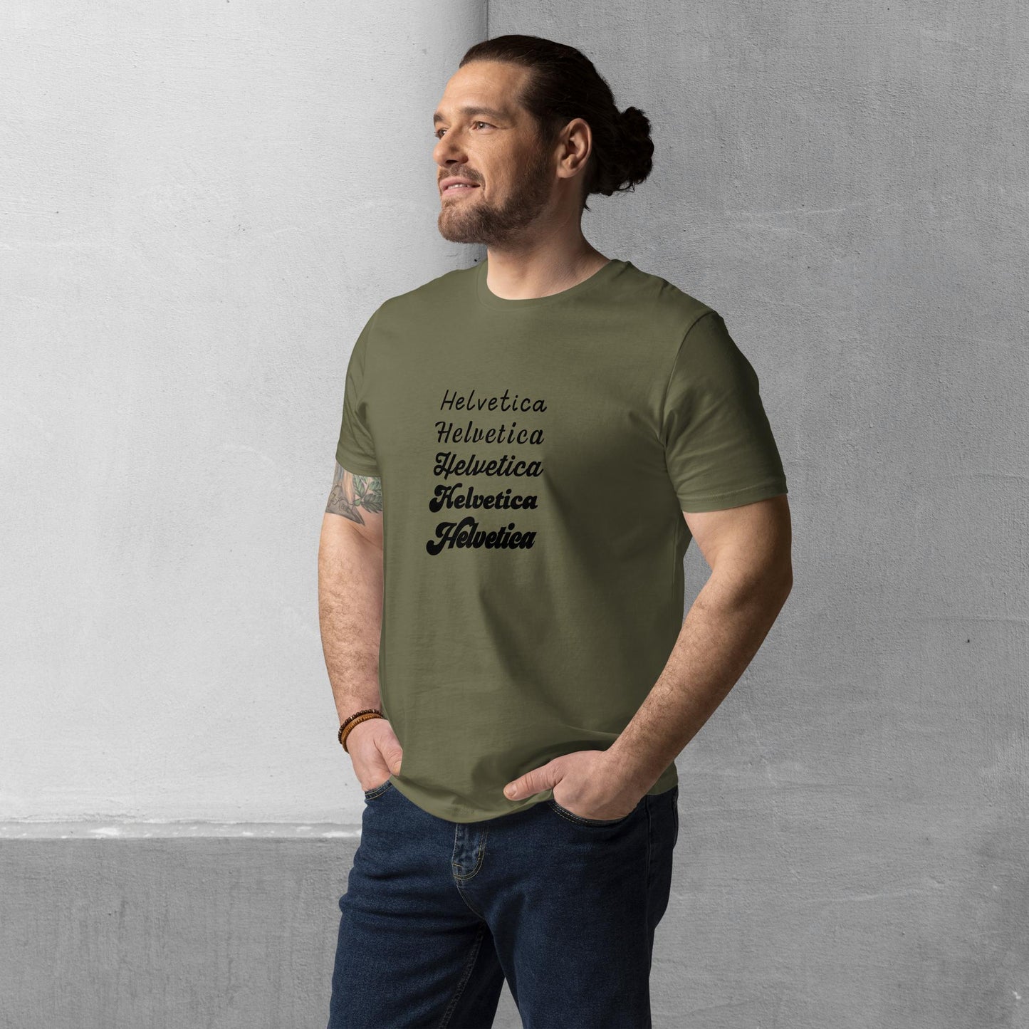 Definitely Not Helvetica T-shirt - Organic cotton unisex tee