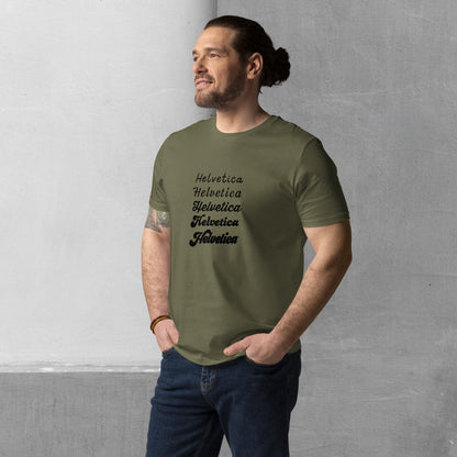 Definitely Not Helvetica T-shirt - Organic cotton unisex tee