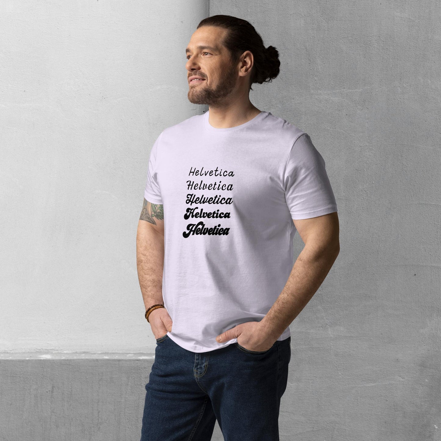 Definitely Not Helvetica T-shirt - Organic cotton unisex tee
