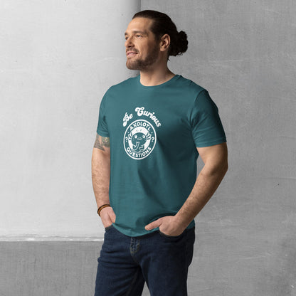 Axolotl Questions - Be Curious T-shirt - Organic cotton unisex tee