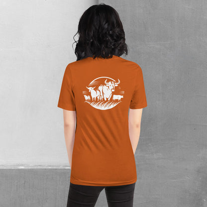 Beef / Cattle t-shirt (front/back) - Unisex staple tee