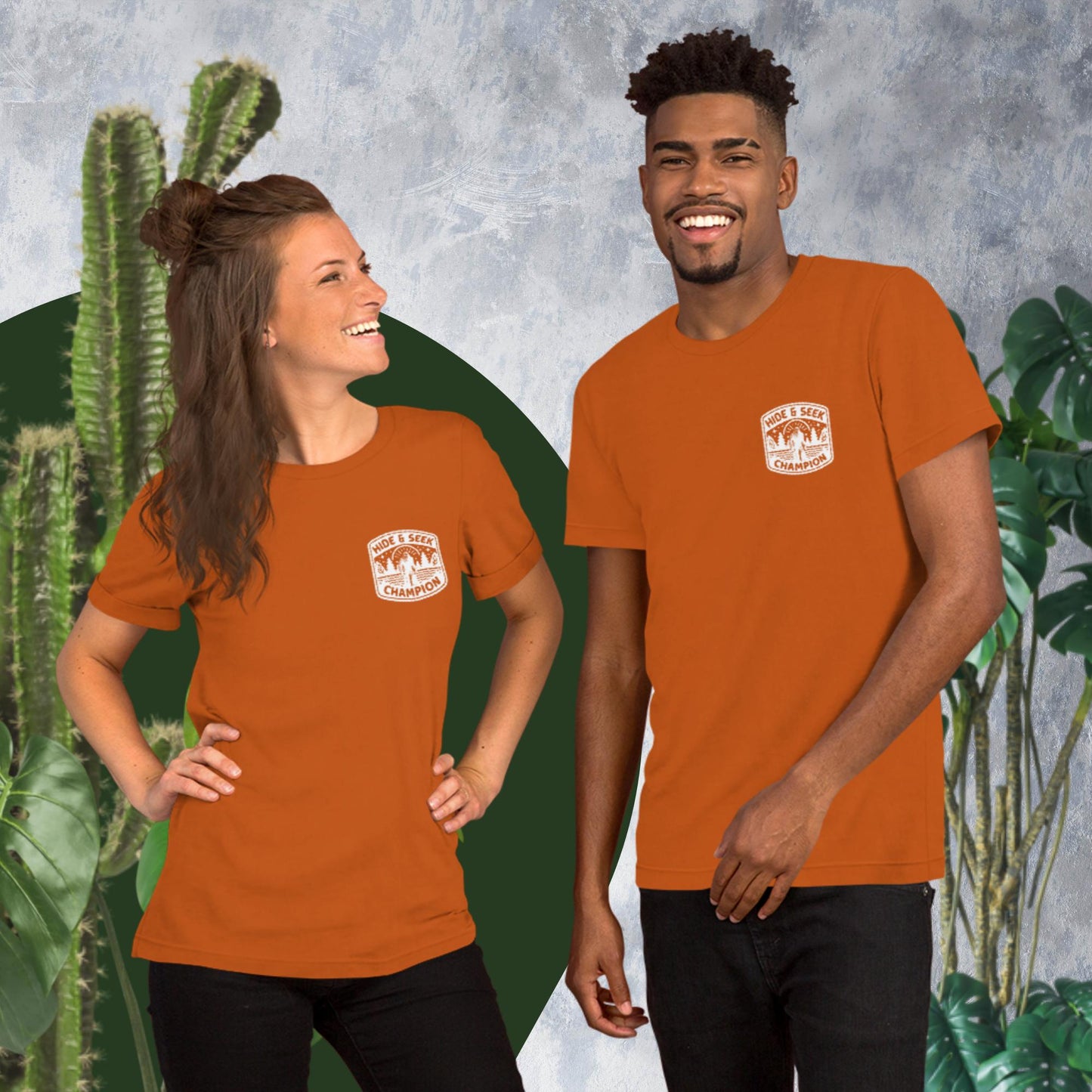 Sasquatch Hide & Seek Champion T-shirt - Unisex staple tee