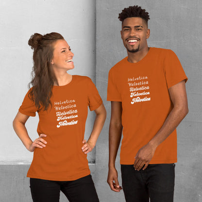 Definitely Not Helvetica T-shirt - Unisex staple tee