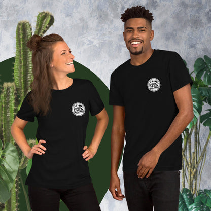 Camper in the Mountains T-shirt - Unisex staple tee