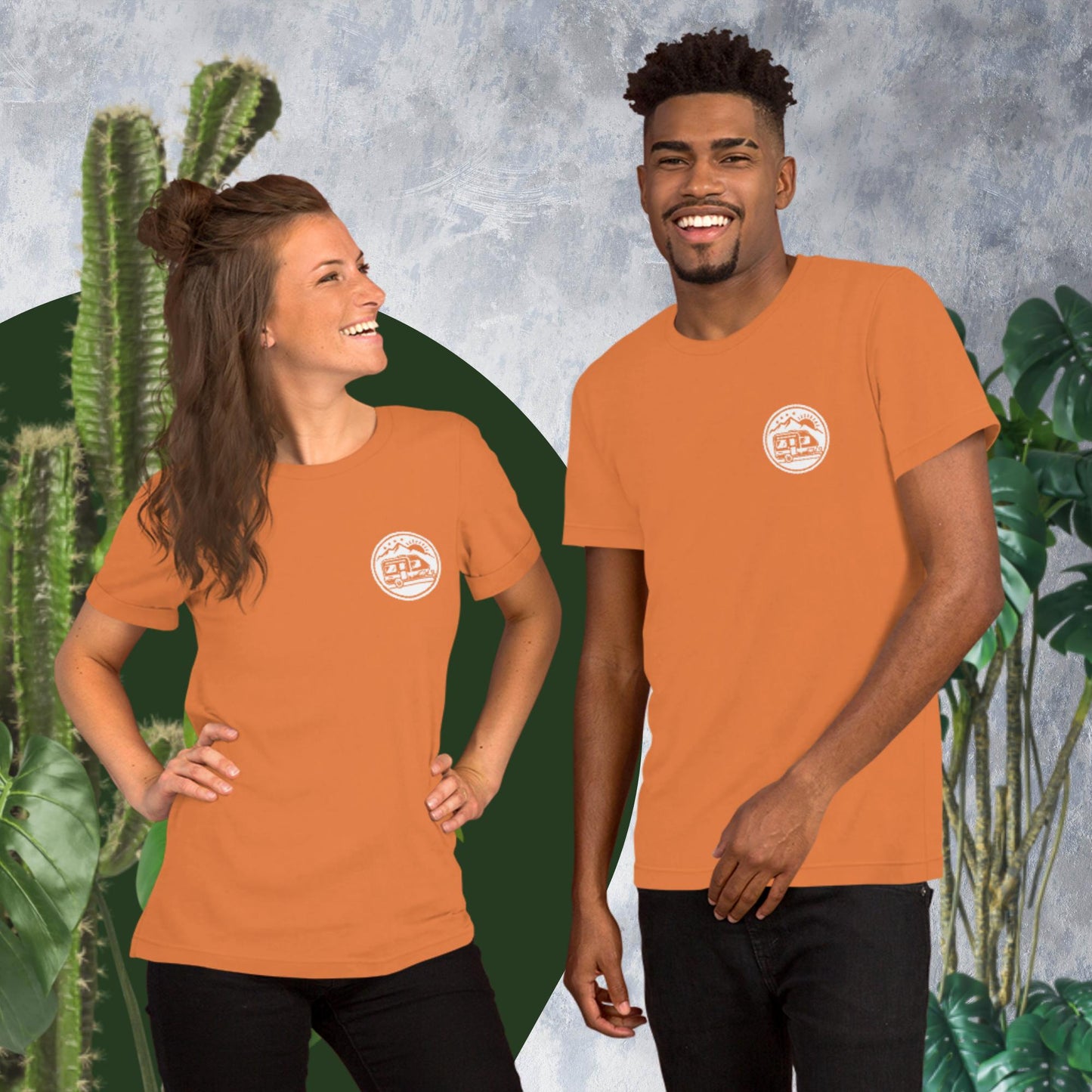 Camper in the Mountains T-shirt - Unisex staple tee