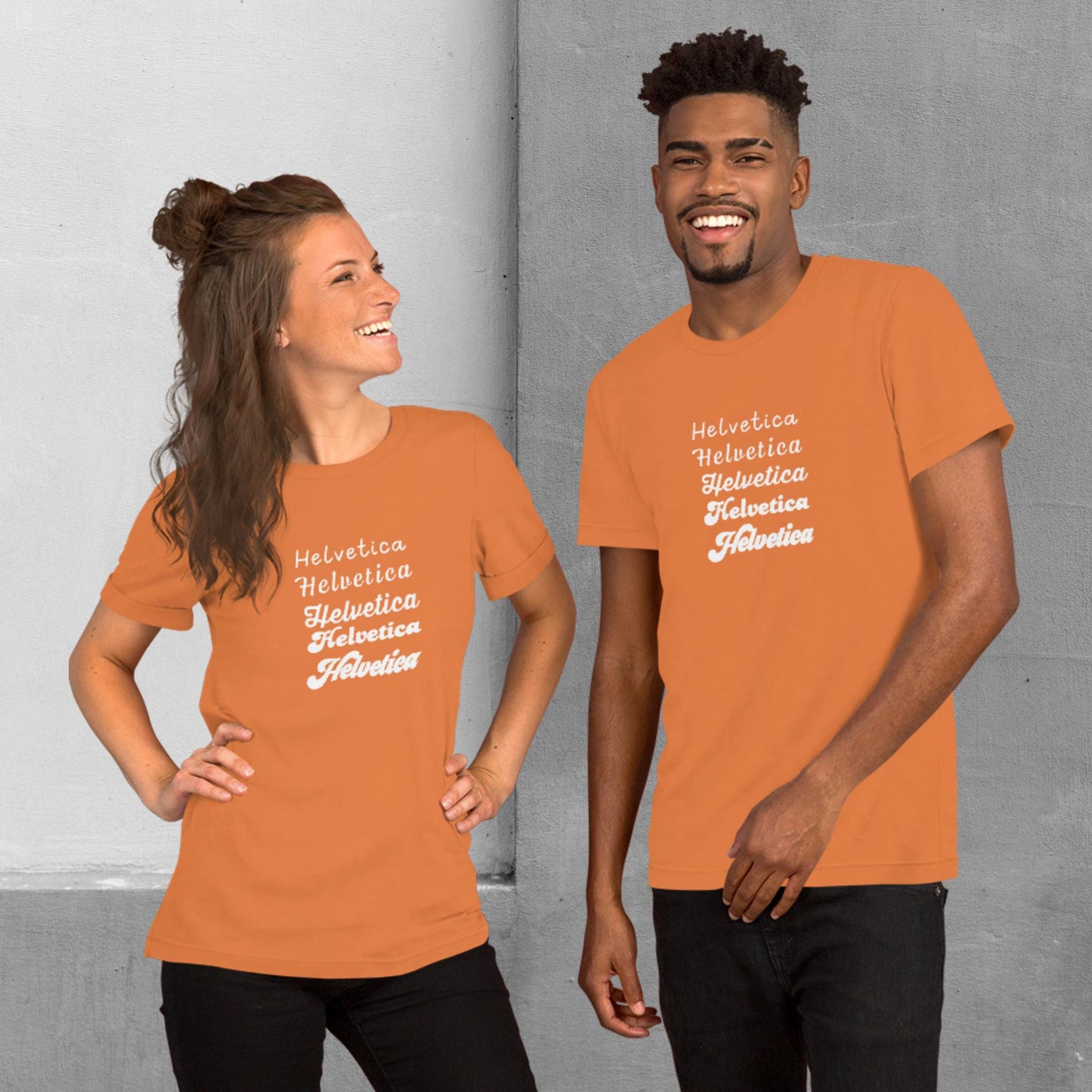 Definitely Not Helvetica T-shirt - Unisex staple tee