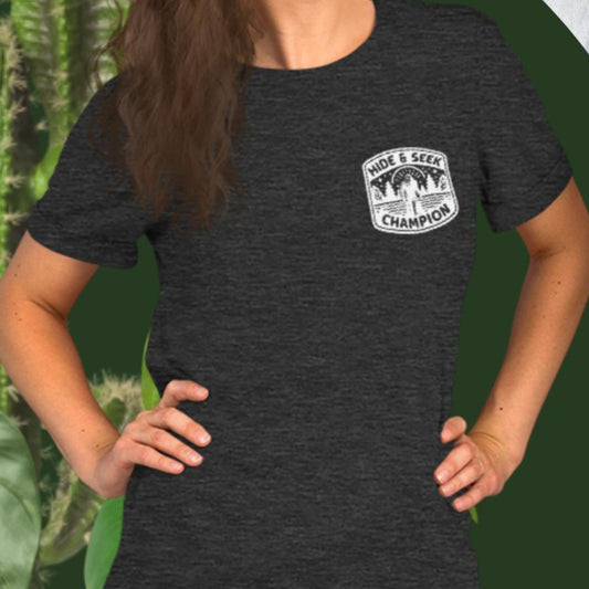 Sasquatch Hide & Seek Champion T-shirt - Unisex staple tee