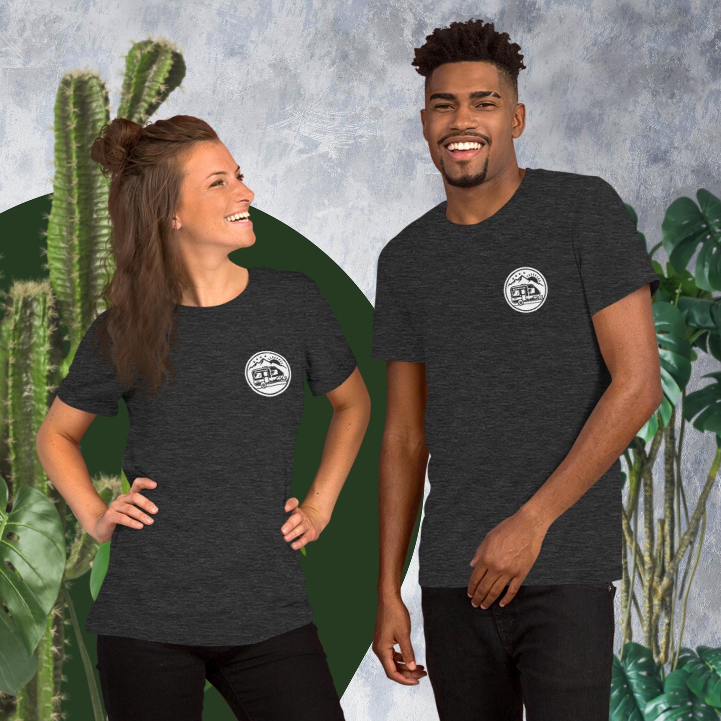 Camper in the Mountains T-shirt - Unisex staple tee