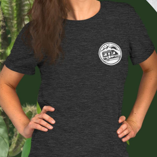 Camper in the Mountains T-shirt - Unisex staple tee