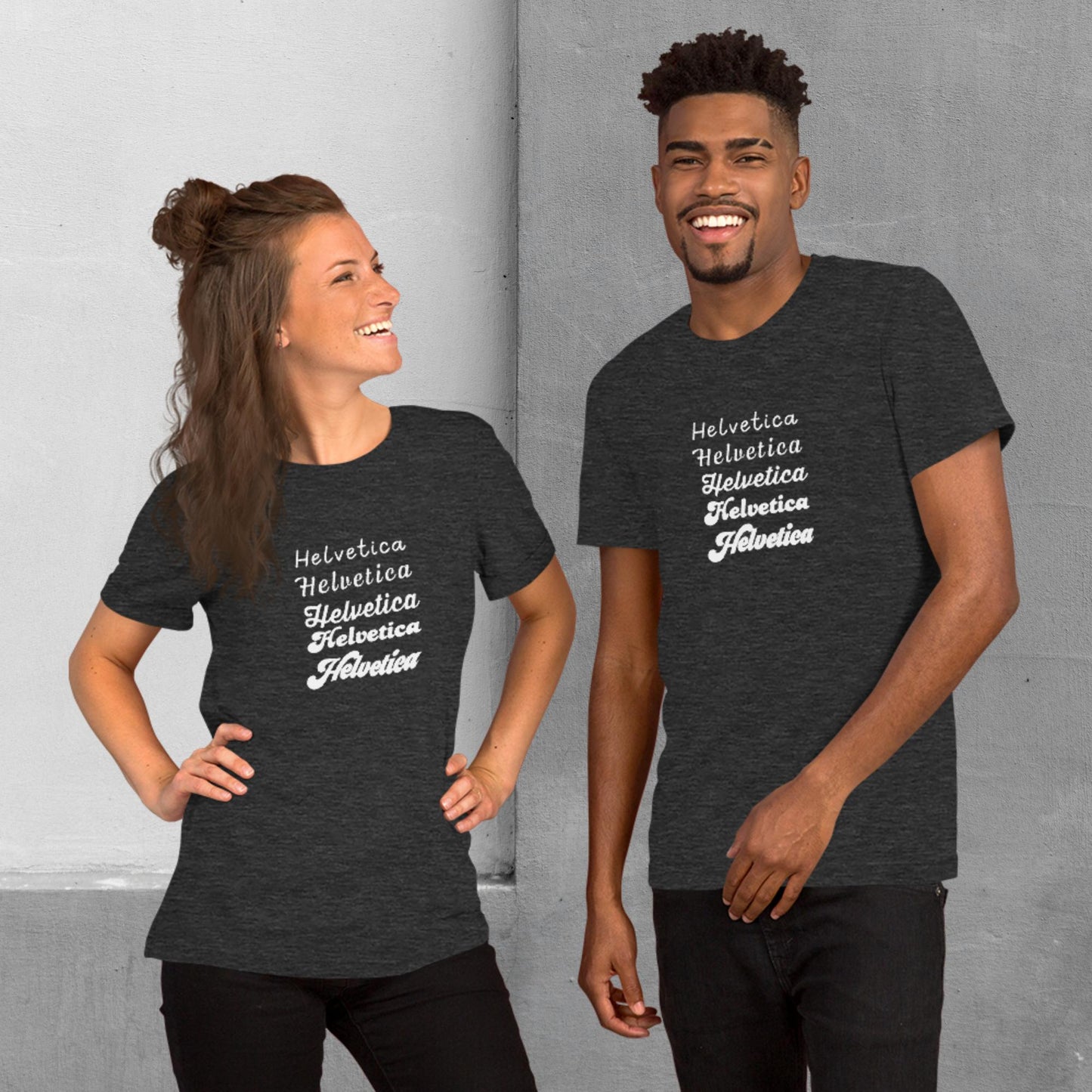 Definitely Not Helvetica T-shirt - Unisex staple tee