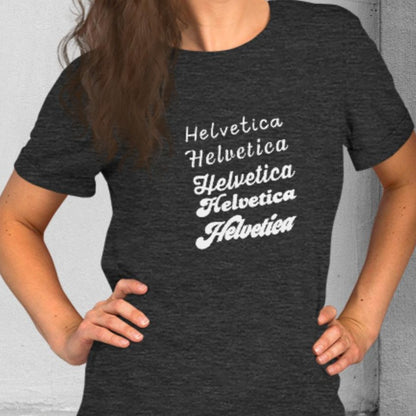 Definitely Not Helvetica T-shirt - Unisex staple tee