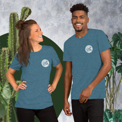 Camper in the Mountains T-shirt - Unisex staple tee