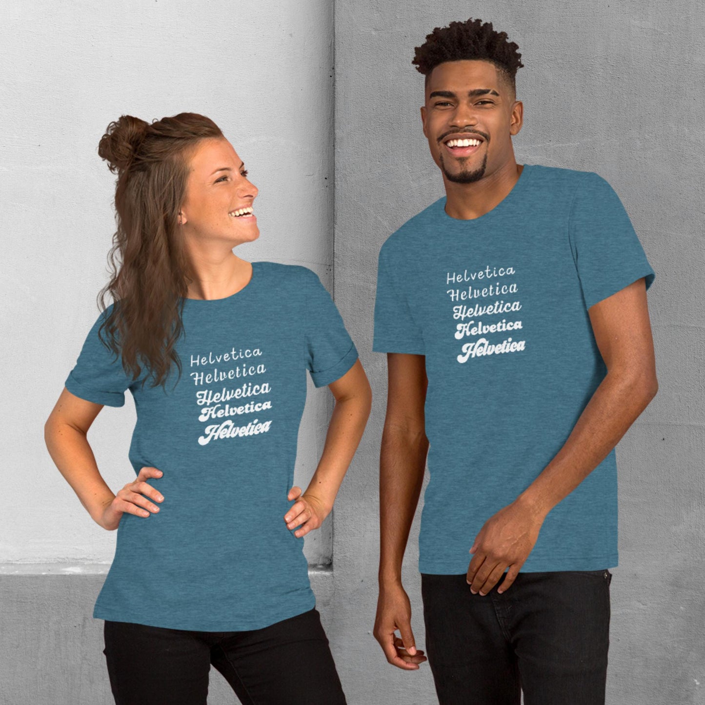 Definitely Not Helvetica T-shirt - Unisex staple tee