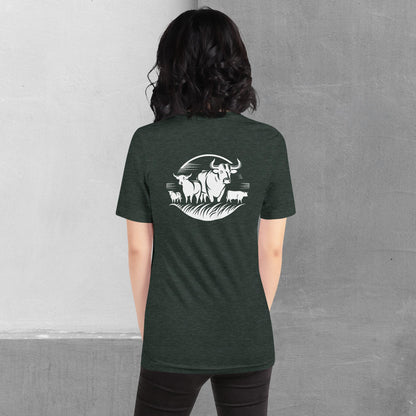 Beef / Cattle t-shirt (front/back) - Unisex staple tee