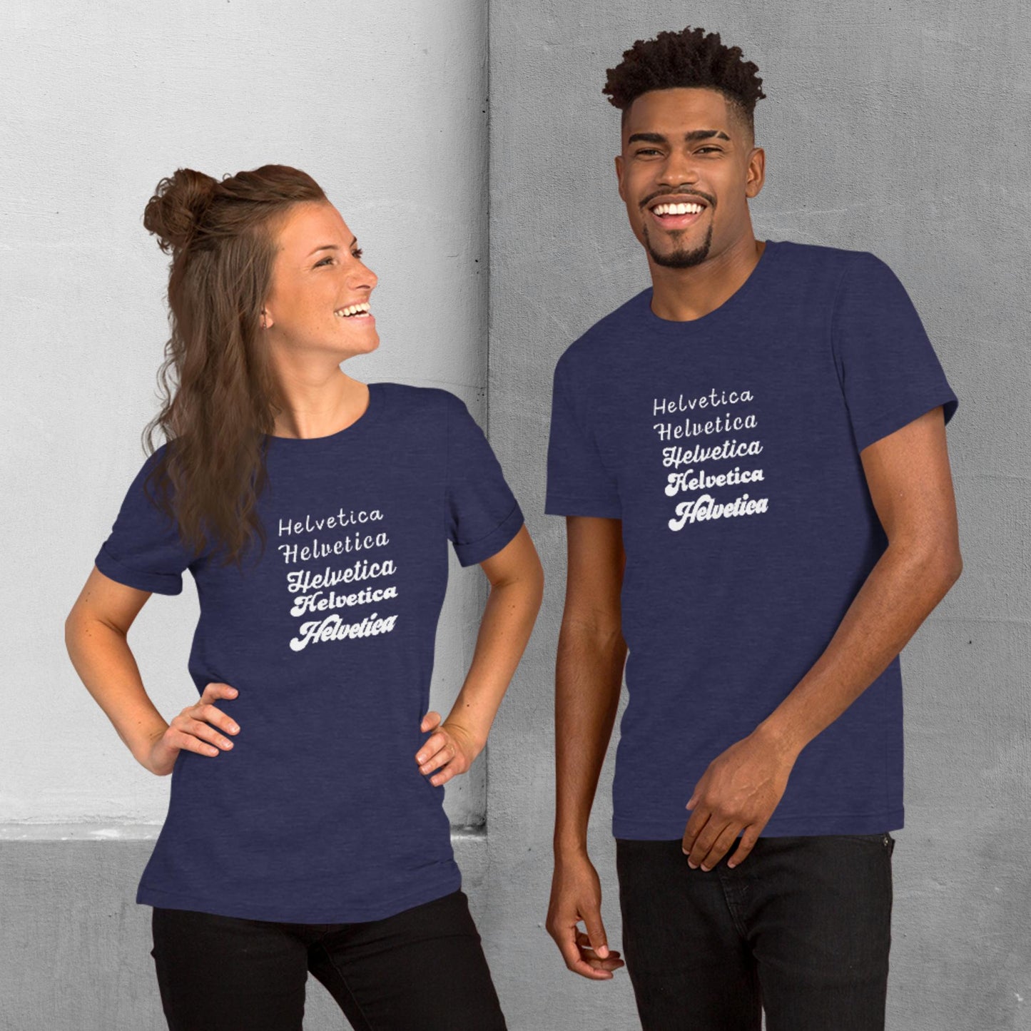Definitely Not Helvetica T-shirt - Unisex staple tee