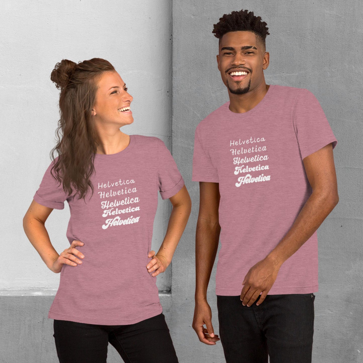 Definitely Not Helvetica T-shirt - Unisex staple tee