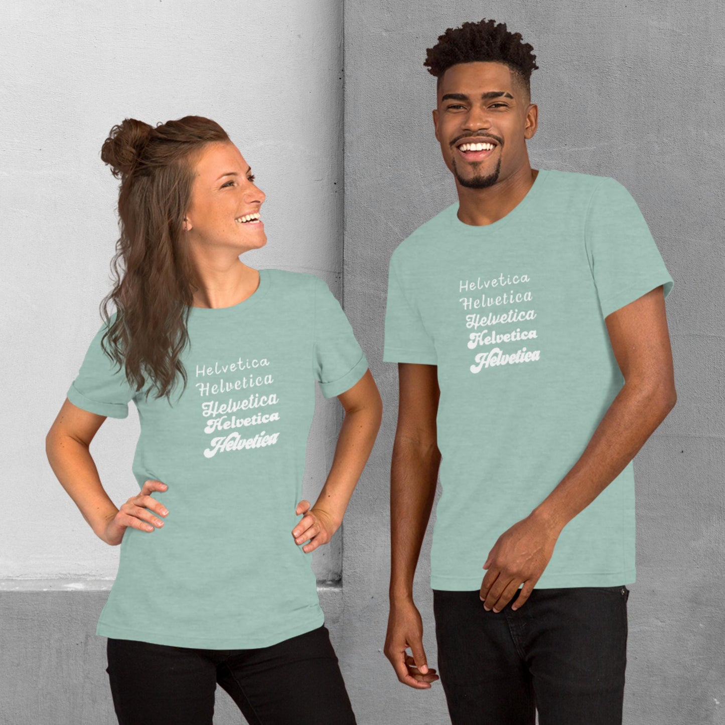 Definitely Not Helvetica T-shirt - Unisex staple tee