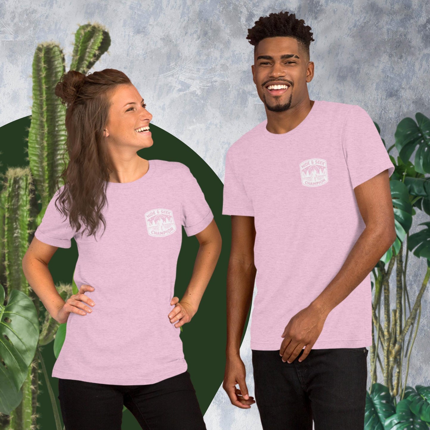 Sasquatch Hide & Seek Champion T-shirt - Unisex staple tee