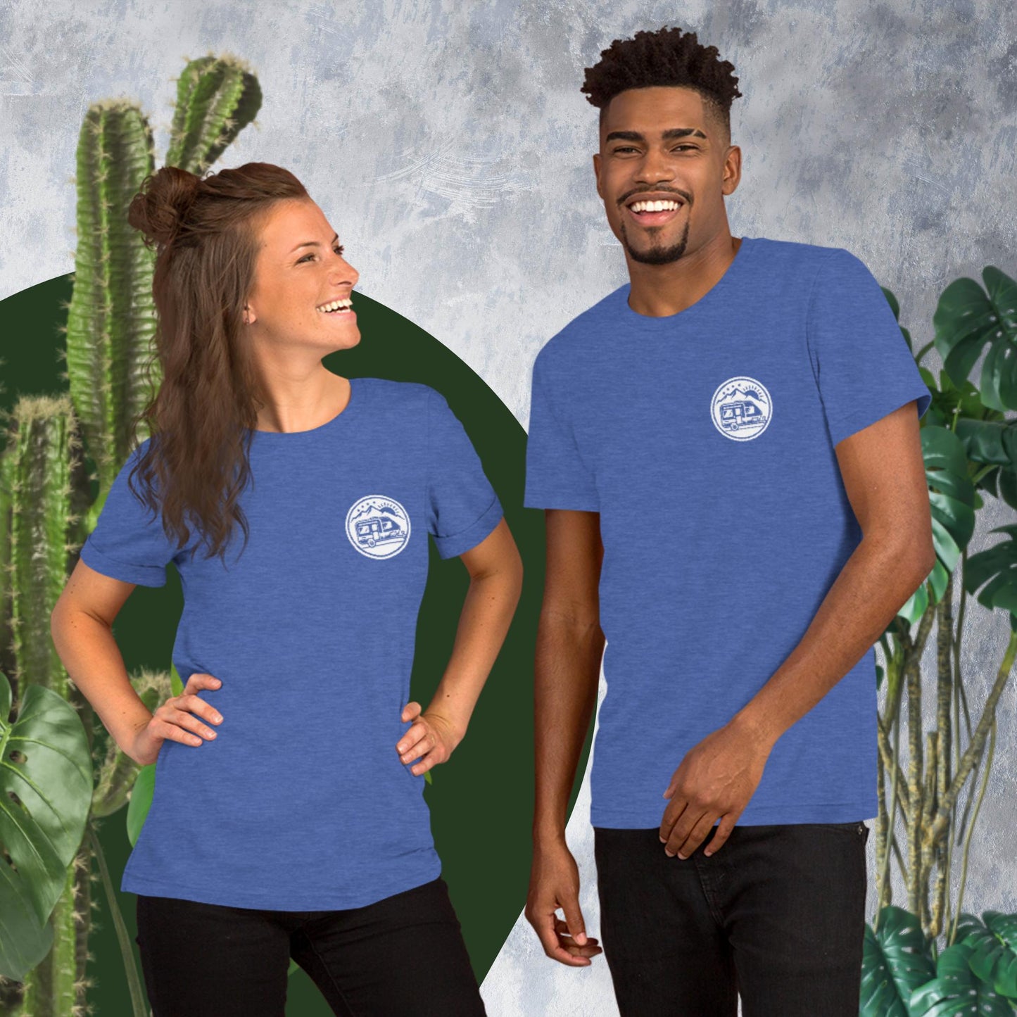 Camper in the Mountains T-shirt - Unisex staple tee