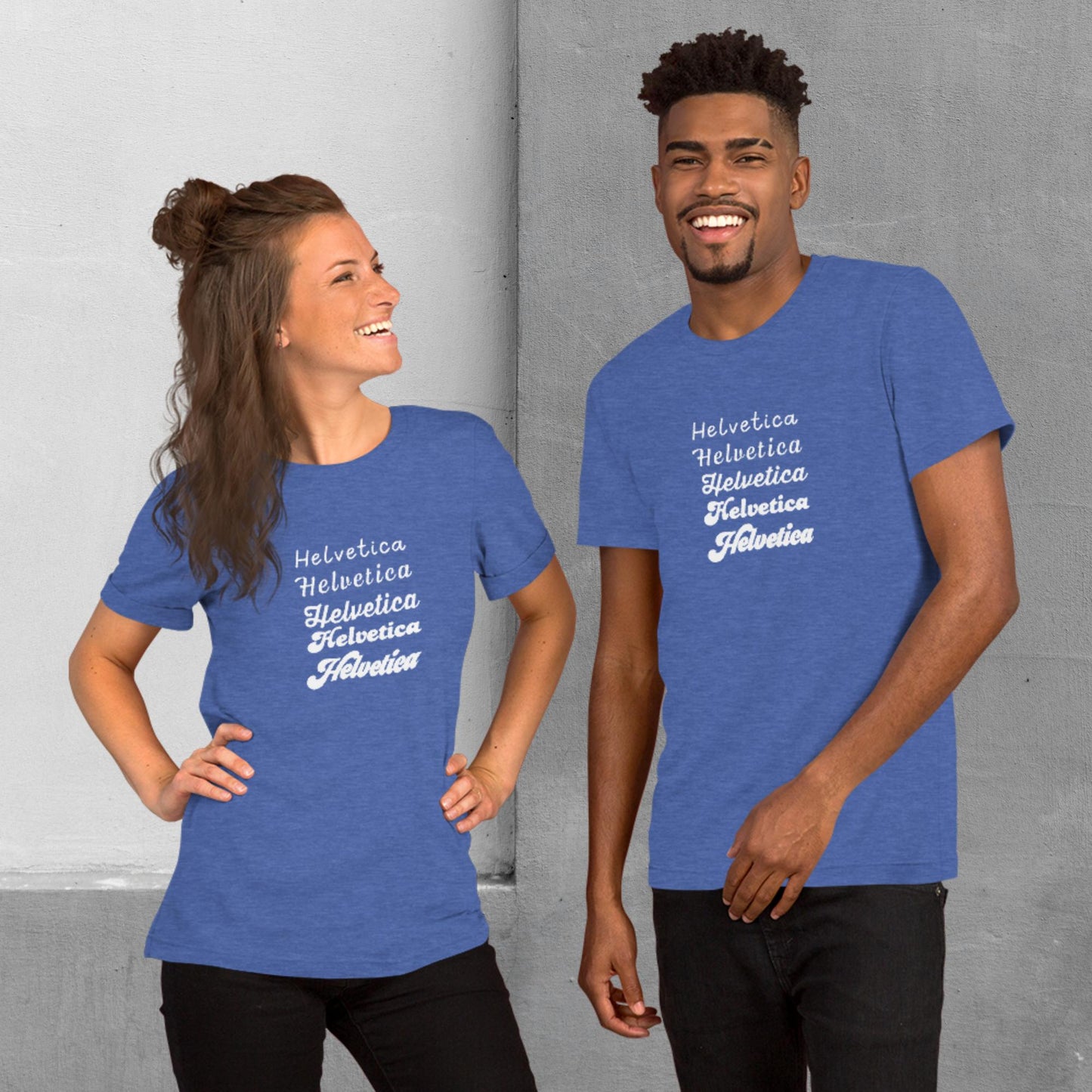 Definitely Not Helvetica T-shirt - Unisex staple tee