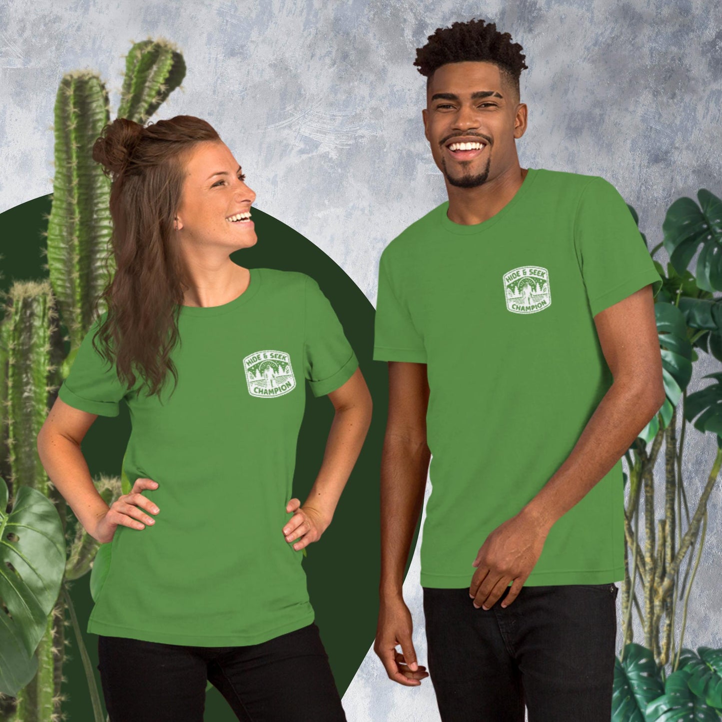 Sasquatch Hide & Seek Champion T-shirt - Unisex staple tee