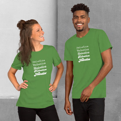 Definitely Not Helvetica T-shirt - Unisex staple tee