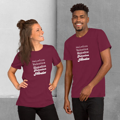 Definitely Not Helvetica T-shirt - Unisex staple tee