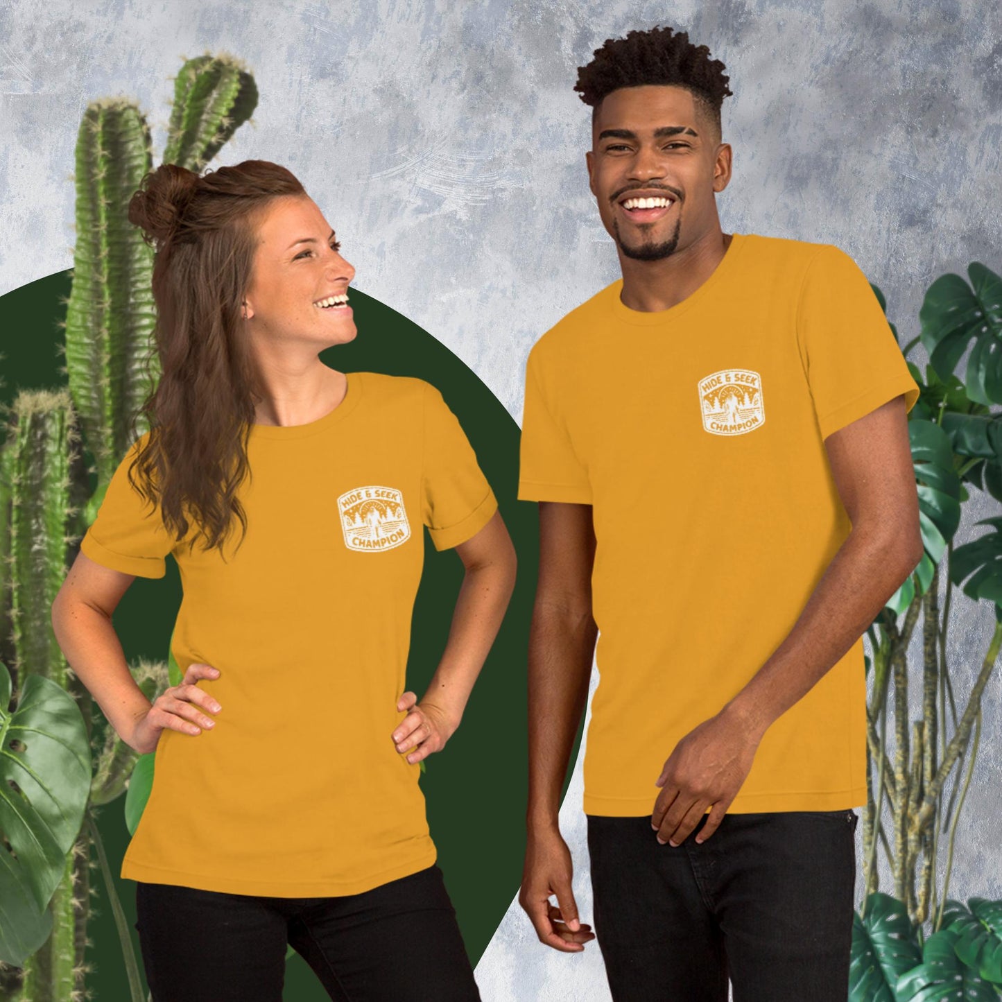 Sasquatch Hide & Seek Champion T-shirt - Unisex staple tee