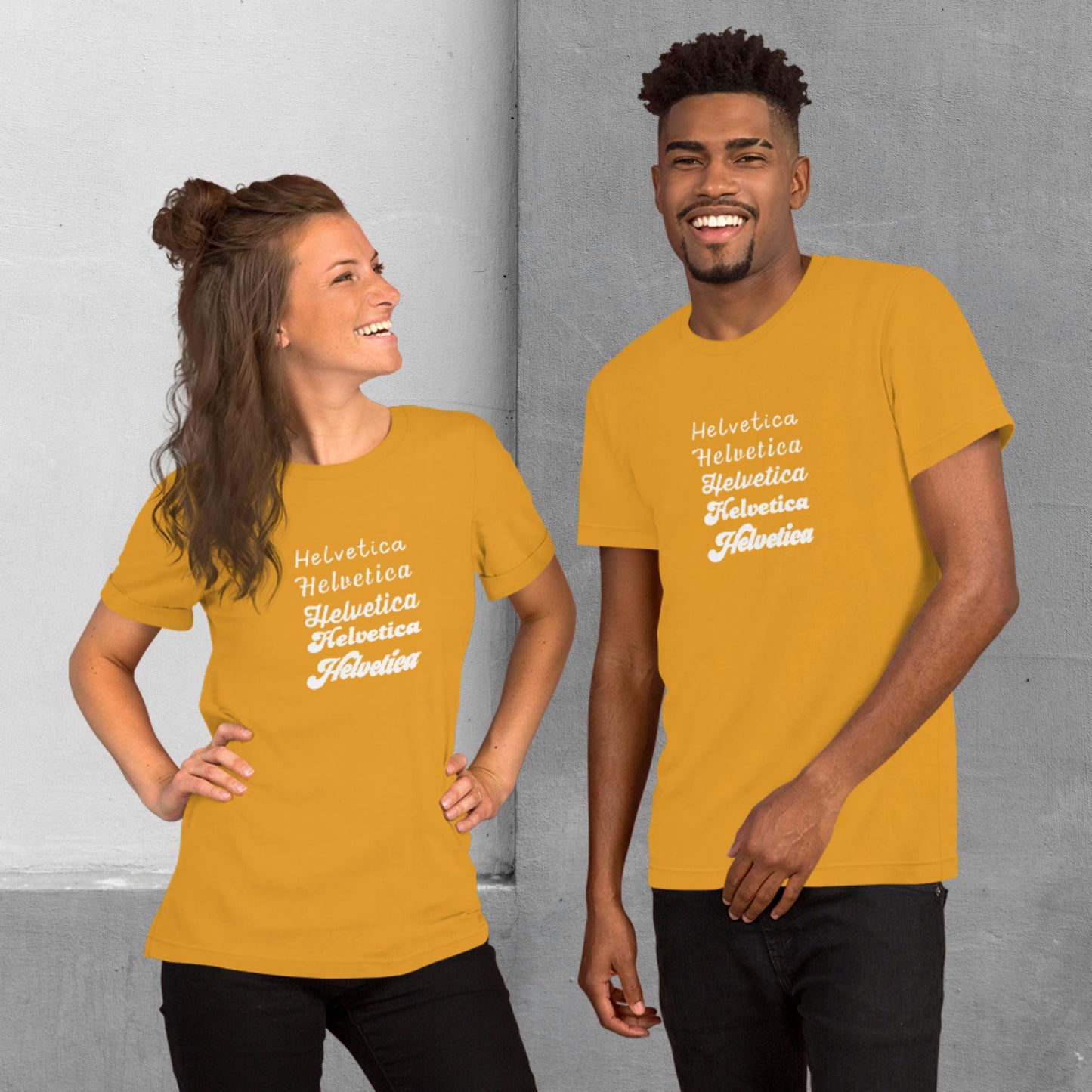 Definitely Not Helvetica T-shirt - Unisex staple tee