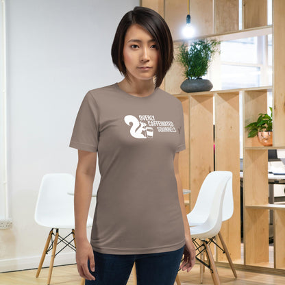 Overly Caffeinated Squirrels T-shirt - Unisex staple tee